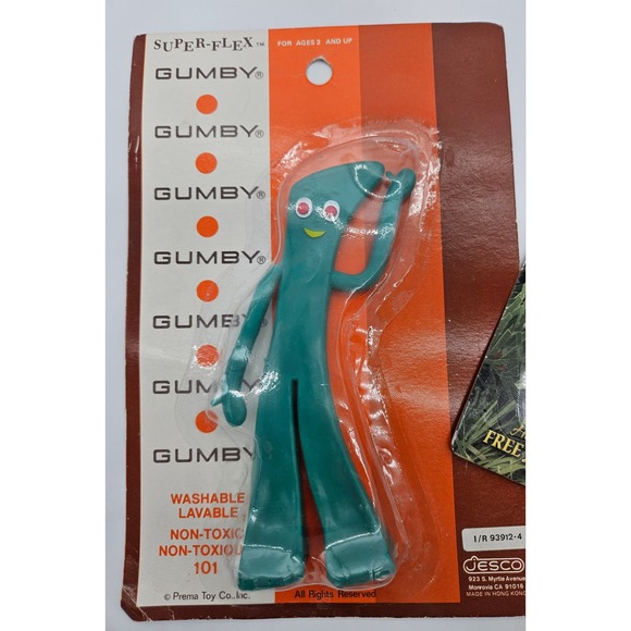 Vintage Gumby Bendable Figure - Picture 1 of 4